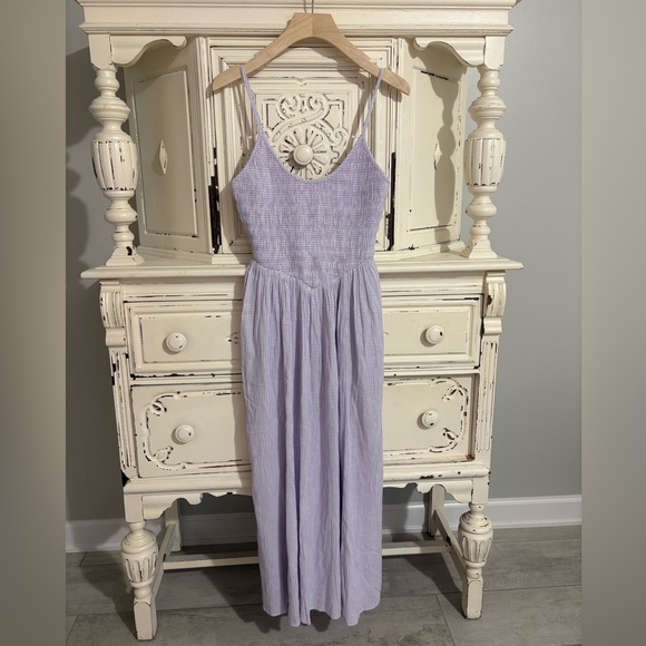 Aerie•Maxi Gingham Dress•Size XS•NWT - Picture 1 of 4